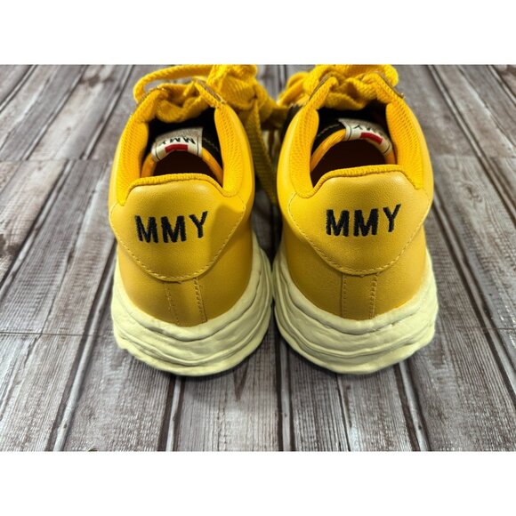 Maison Mihara Yasuhiro Wayne VL OG Sole Low top Sneakers size 45 Yellow Black